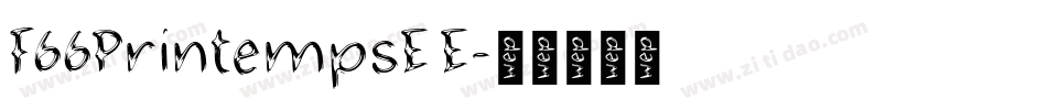F66PrintempsE E字体转换